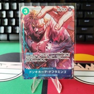 One Piece Card Game TCG OP07-048 UC Donquixote Doflamingo - 2nd Anniversary Japanese version