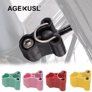 AGEKUSL Bike Front Fork Catcher Plastic Catchers With Screw Use For Brompton 3Sixty Pikes Folding Bicycle