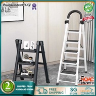 Foldable Ladder Step 2 3 4 5 Step Ladder Slim Ladder Small Stepping Stool Folding Ladder Ladder For 