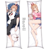 Chainsaw-Man Girl Makima Anime Hugging Body Pillow Case Cover 59"x19" Double-Sided Printed Uncensore