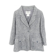 【二手】香奈兒斜紋軟呢外套 P21006V12405 女款二手 B