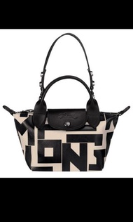 Longchamp Le Mini Pliage Cuir Maxi Imprime LGP迷你手提袋 限量版
