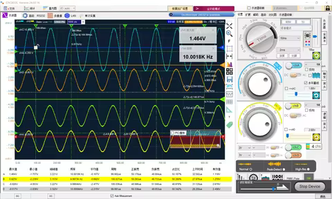 LOTO USB/PC Oscilloscope OSC482, 50MS/s, BW20MHz, 2-channel/Oscilloscope/Signal Generator/Logic Anal