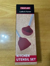 全新矽胶厨具鍋鏟湯勺 Neoflam - Silicone Ladle &amp; Turner