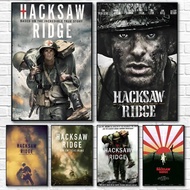 Cetakan kanvas poster filem Hacksaw Ridge - hiasan dinding rumah untuk ruang tamu bilik tidur hadiah