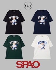 Kaos SPAO Woodie Short Sleeve Tee Tshirt Unisex New Original 1.0