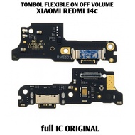 Xiaomi redmi 14C 14 C original charging board pcb connector full ic charger board replacement