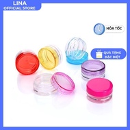 [HCMC EXPRESS] Plastic jar used to extract cosmetics and lotion 3g-5g