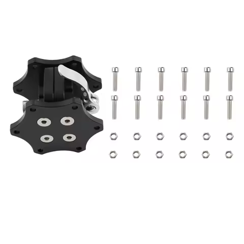 High Quality 7075 Aluminum 70mm Wheel Quick Release Steering Hub Adapter for Logitech G25 G27