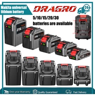 Makita 21V Battery Rechargeable Power Tool Lithium Li-Ion Batteries 2Ah 4Ah 6Ah 8Ah 12Ah