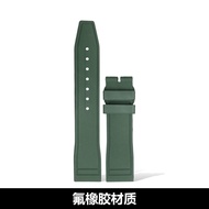 สากลยางฟลูออรีนสายนาฬิกา QUICK RELEASE IWC PILOT เจ้าชายมาร์ค 18/20 ยางฟลูออรีนสายนาฬิกาความหนาปานกล