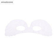 OLE 100 Pieces/Pack Disposable Butterfly Eye Mask Diy Soft Non-Toxic Pure Face Sheet Breathable Cotton Face Mask Sheet Paper OLE