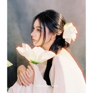 Lotus flower hairpin, lotus flower hairpin handmade design Flowerwearshop