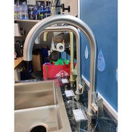 Kitchen Sink Tap U Spout Matte Stainless Steel