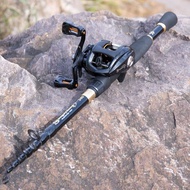 Casting fishing rod one set bc telescopic antenna drag 10 kg reel camry sougayilang