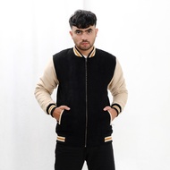 Libra Men's Black Varsity Baseball Jacket Brofash Brand Men's Varsity Baseball Jacket Men's Baseball