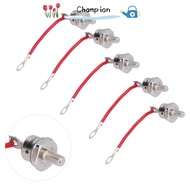 CHAMPIONO 5PCS Power Rectifier Diode, 1200V 40A Rectifier Diode, Schottky Diodes Red Line Silicon Po