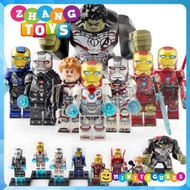 War Machine Hawkeye Pepper Mk85 Mk50 Hulk Iron Man Avengers Koruit KT1026 Zhang Brick Shop