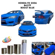 Honda FD 2006 B637P Boost Blue Paint Cat Kereta Bancuh