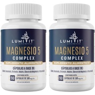 Lumivit Magnesium 5 Compounds-Contains 5 Kinds of Magnesium (Magnesium Citrate, Magnesium Gluconate,