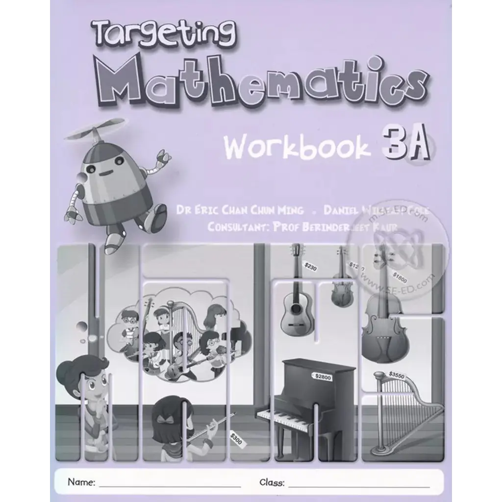 Targeting Mathematics 3A : Workbook - St.Gabriel's Foundation Edition (P)
