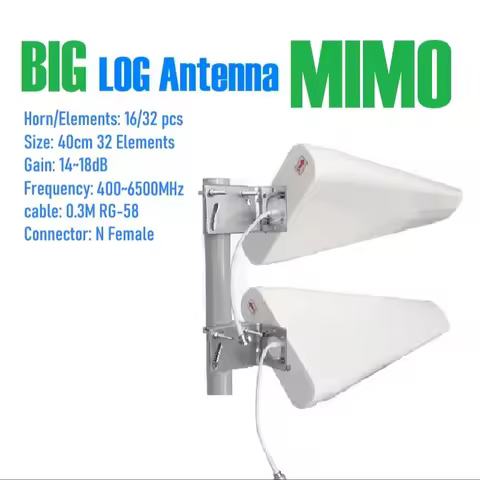5G LTE Multi LOG Periodic MIMO 2x2 High Gain Antenna 600 ~ 6000 MHZ LDPA for 4G Router Gateway Rural