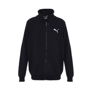 Puma Men ESS Small Logo FZ Hoodie Lifestyle - Black-Cat