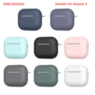 Suitable For Apple Protective Case AirPods Third-generation Silicone Protective Case Bluetooth Headphone Case AirPods 3 Headphone Case