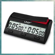 (OAKF) LEAP Chess Clock Chess Clock Game Timer with 7 Type 38 Timing Set Modes Professional