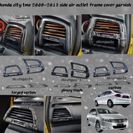 honda city tmo 2008-2013 side air outlet frame cover garnish accessories skhongauto