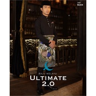 [Free Sampin] Baju Melayu Elrah Ultimate 2.0 [Black - White Series]