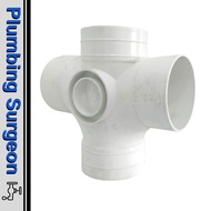 UPVC Cross Tee Upvc Fitting Plumbing Pipe Plumbing Bathroom Fixtures Pipe Connector Upvc Pipe Pvc Pi