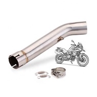 F850GS/ADV 18 19 20 F 850 GS Motorcycle Exhaust System Middle Link Pipe 50.8mm Exhaust Pipe For B.MW