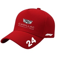 GM/Cadillac F1 Team FIA MAC-26 Baseball Caps Men Comfortable Sports Hat Adjustable Breathable Sun Ha