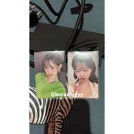 Photocard IVE Wonyoung Amuse