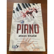 Novel Piano, Ateen Khalid (preloved)