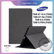 Samsung Galaxy Tab 8.0 (T295) TAB S PEN (P205) TAB A7 -10.4 (T500) TAB A7 lite PU Flip Tablet Case F