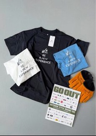 Snow Peak x MofM Message T-Shirt聯名款 雪峰戶外機能速乾運動印花短袖T恤（S-XXL）