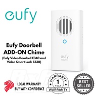 eufy Video Doorbell Add-On Chime, Indoor Chime,  Security Video Doorbell E340, Adjustable Volume, 8 