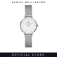 [2 Years Warranty] Daniel Wellington
 Petite Pressed Sterling 24mm Silver with White dial - DW watch