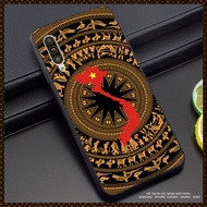 Ốp lưng Phong Thủy Thuận Buồm Xuôi Gió cho đt SAMSUNG A90 5G chất liệu kính tráng gương cao cấp