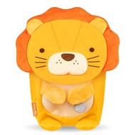 動動好朋友 幼兒後背包-毛茸獅寶 可張手抱抱 透氣背墊