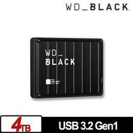 WD BLACK 黑標 P10 Game Drive 4TB 2.5吋 電競 外接硬碟