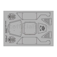 UDIRC UCX24-P089 Metal Car Shell Upgrade Parts for UCX2405 RC Car Vehicle Models Spare Accessories