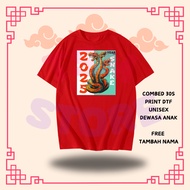 CHINESE NEW YEAR SNAKE T-SHIRT - CHINESE NEW YEAR 2025 CLOTHES - ADULTS AND CHILDREN - 01 02 03 04 -