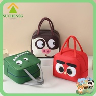 SUCHENSG Cartoon Lunch Bag, Thermal Bag Portable Insulated Lunch Box Bags, Convenience Lunch Box Accessories  Cloth Thermal Tote Food Small Cooler Bag