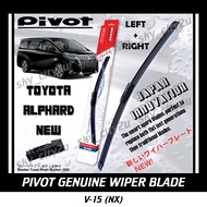 Toyota Alphard 2015 2016 2017 2018 2019 2020 2021 AH30 AGH30 Pivot Wiper Blade Front 2 pcs Car Wiper