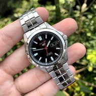 MULUS ADA BOX ! jam tangan seiko 5 snkl09 sport 7s26 black dial military automatic hitam army otomat