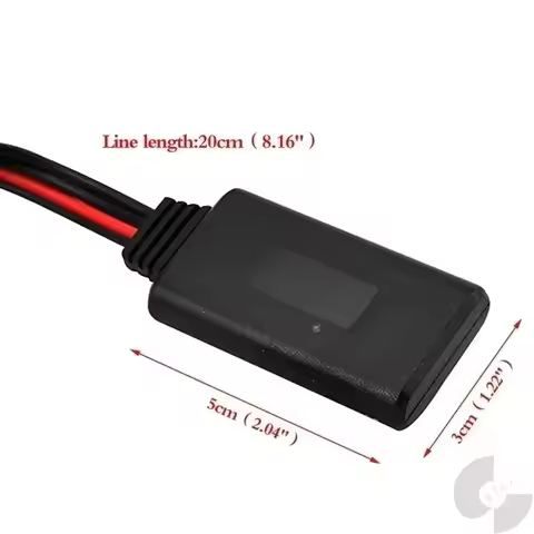 New Bluetooth Aux Audio Adapter Cable for Alpine KCA-121B AI-NET CDA-9857 CDA-9886 CDA-117 JVC KS-U5