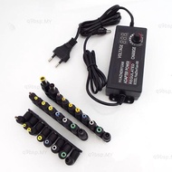 AC to DC 3V 24V 9W 72W Adjustable Power Supply Universal Adapter EU US with 8 Tips Connectors  MY9B